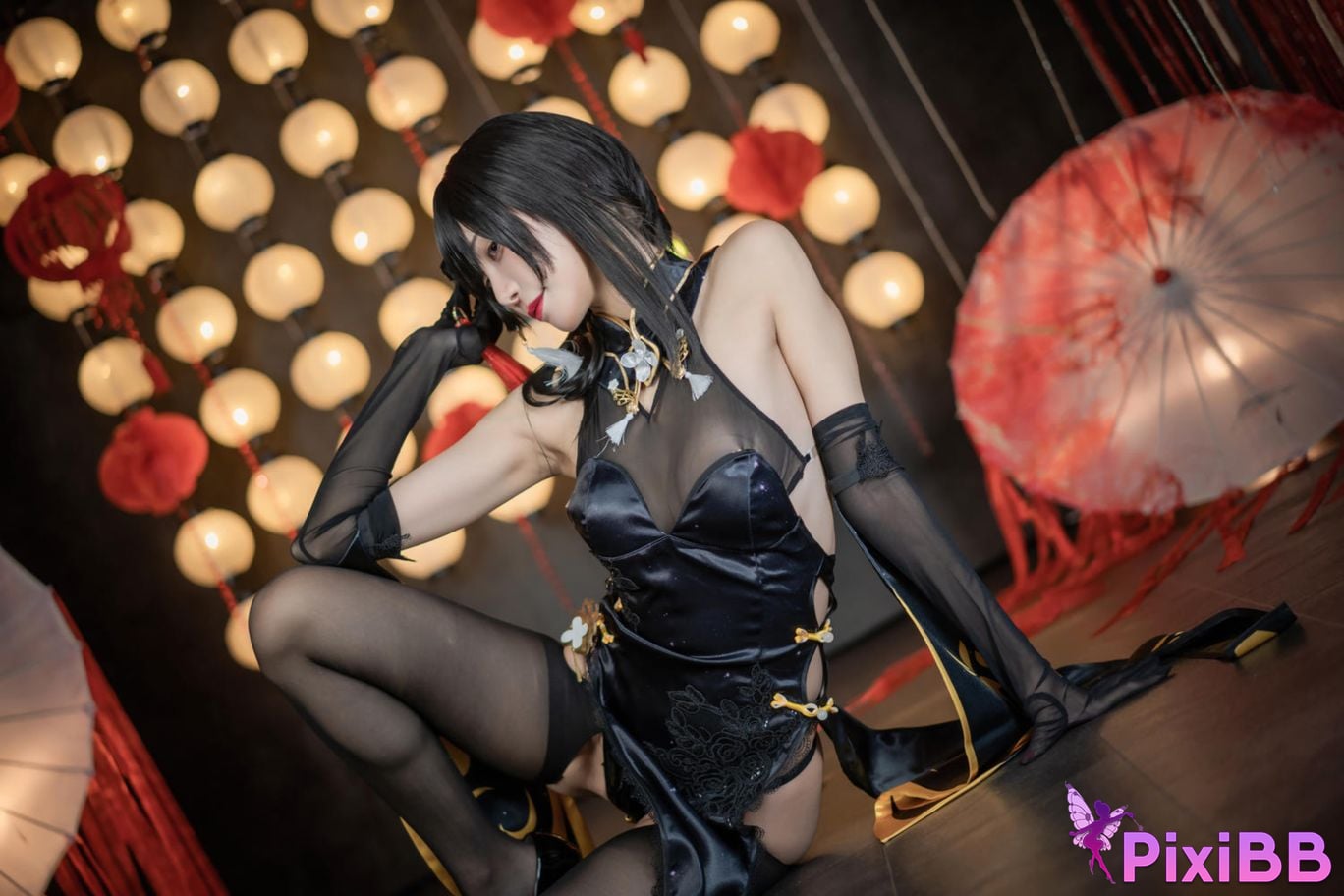 Cosplayer Saya Zerozaki Zhenhai PixiBB.COM 056