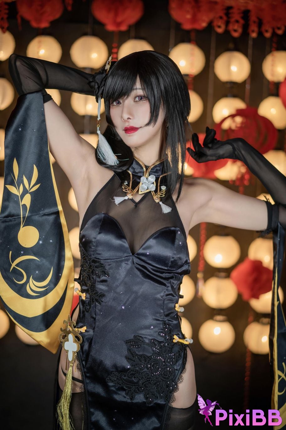 Cosplayer Saya Zerozaki Zhenhai PixiBB.COM 068