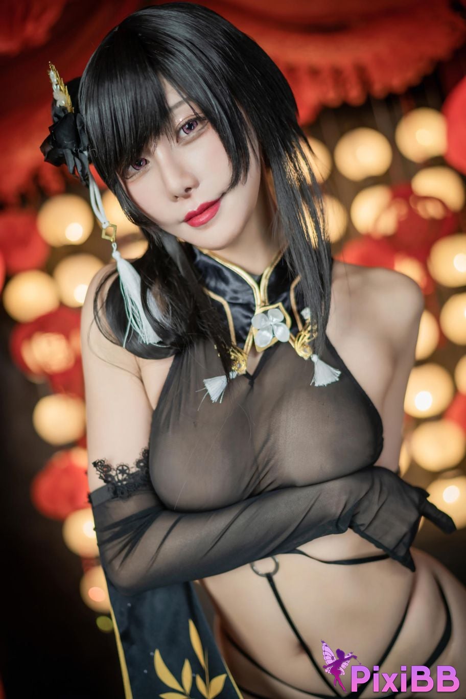 Cosplayer Saya Zerozaki Zhenhai PixiBB.COM 081