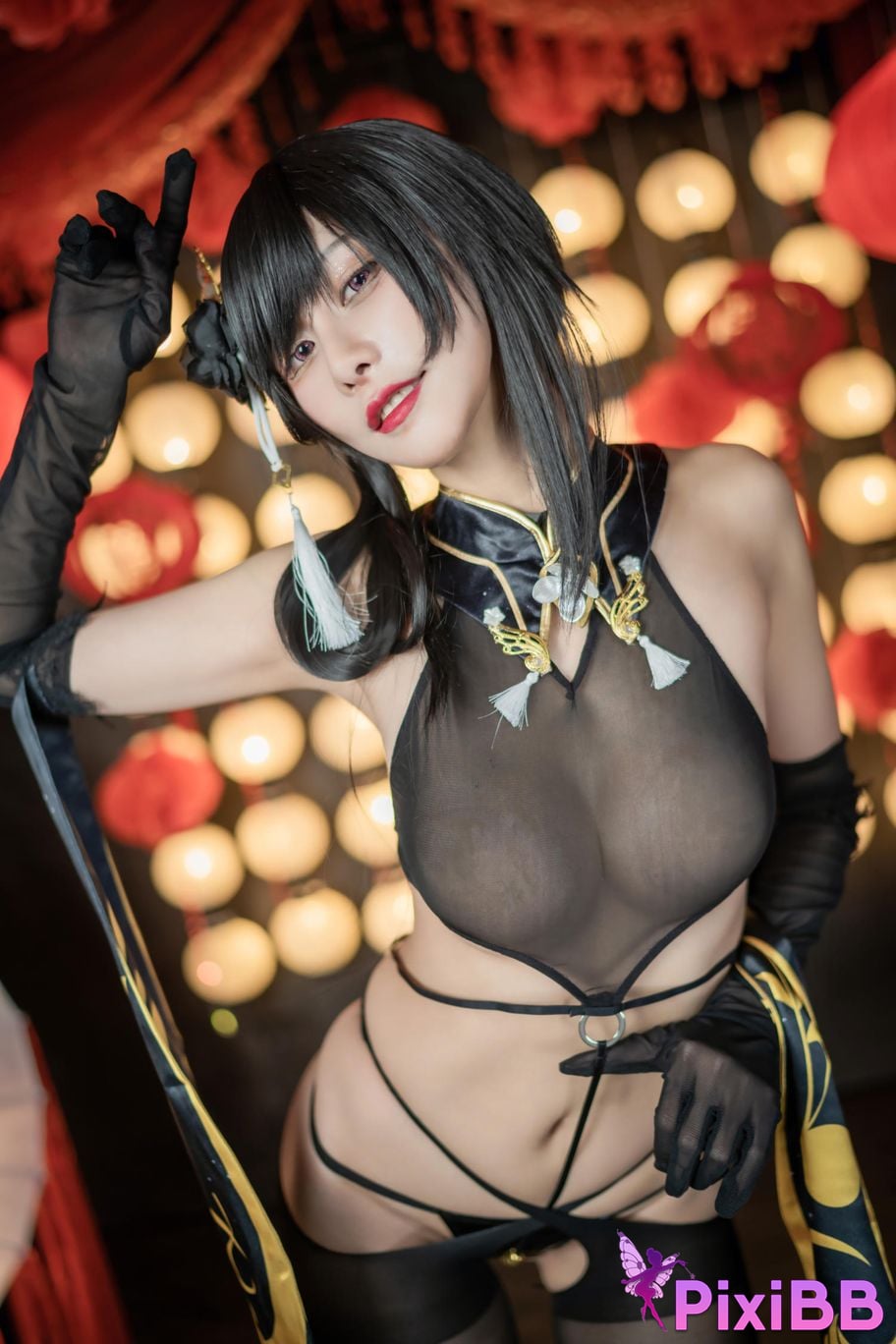 Cosplayer Saya Zerozaki Zhenhai PixiBB.COM 083