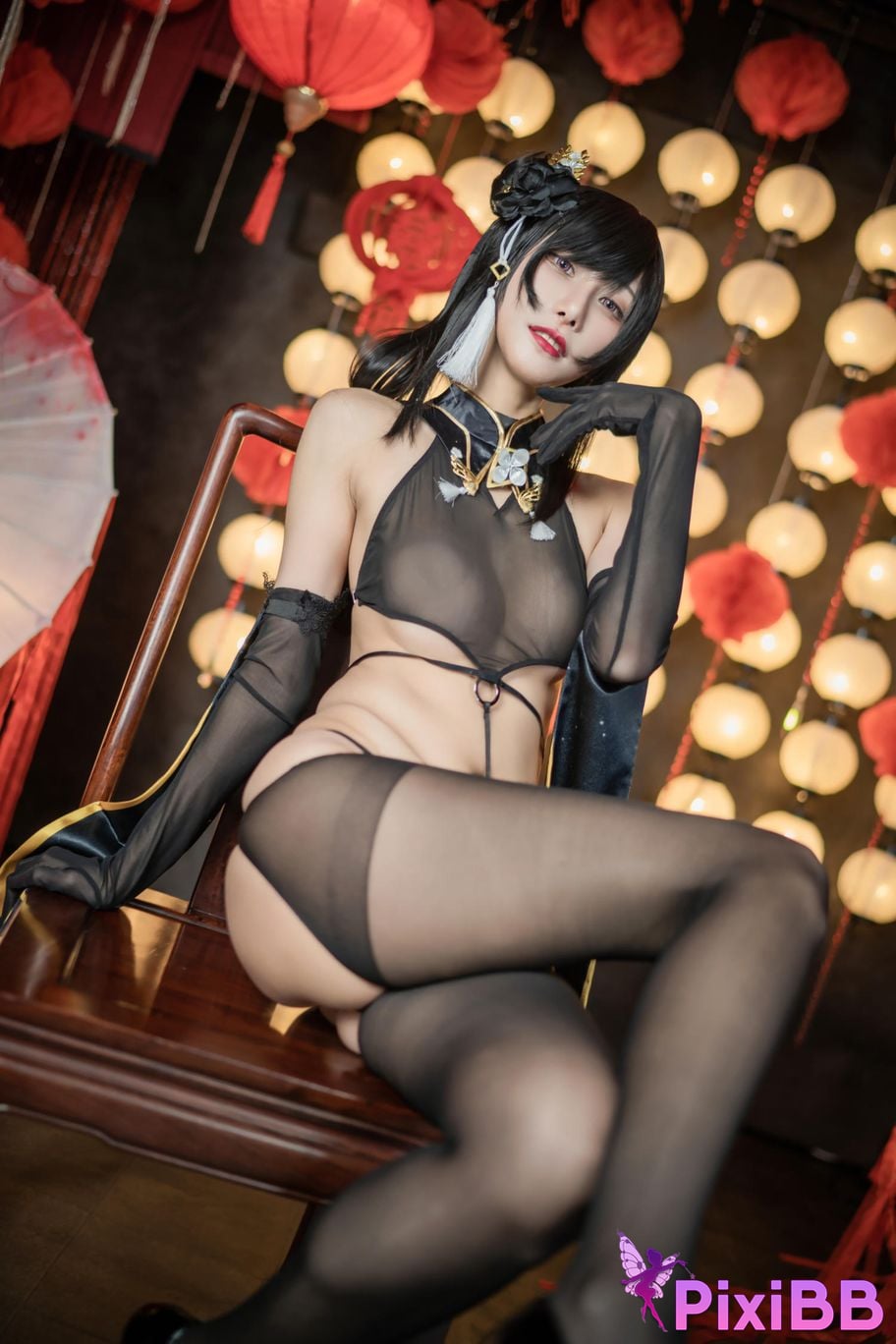 Cosplayer Saya Zerozaki Zhenhai PixiBB.COM 102