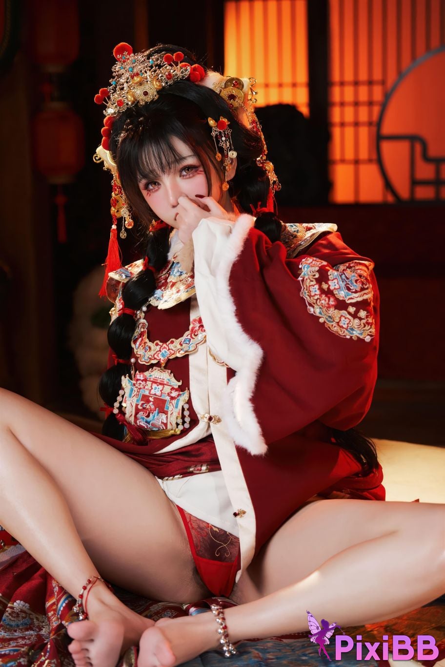 Cosplayer Axun kaOri new year photos PixiBB.COM 013