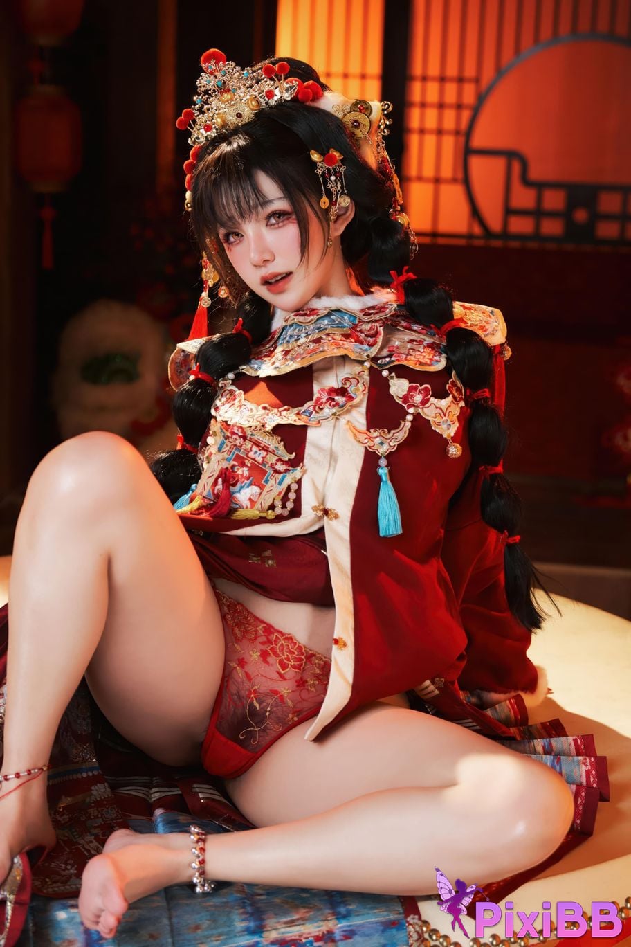 Cosplayer Axun kaOri new year photos PixiBB.COM 015