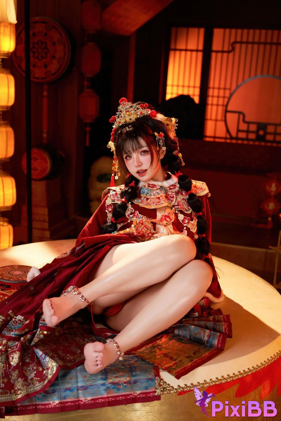 Cosplayer Axun kaOri new year photos PixiBB.COM 017