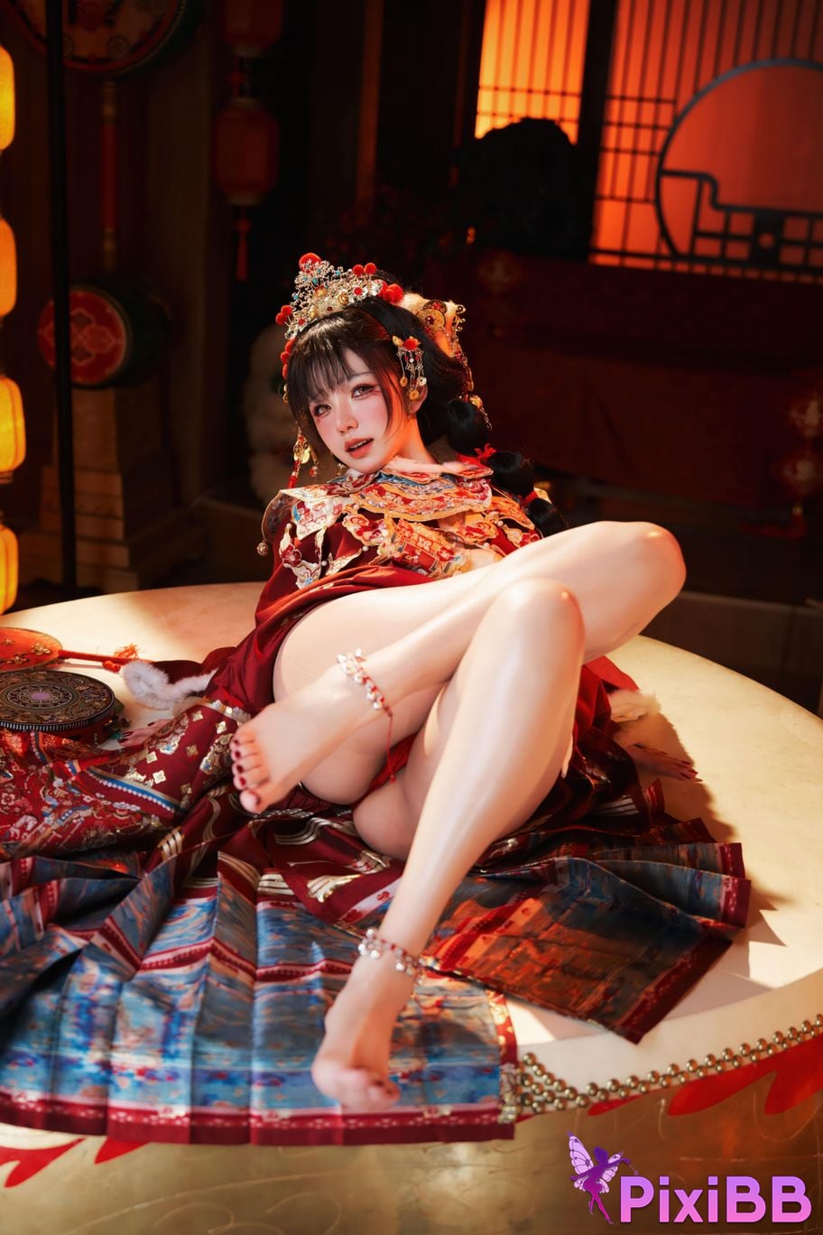 Cosplayer Axun kaOri new year photos PixiBB.COM 018