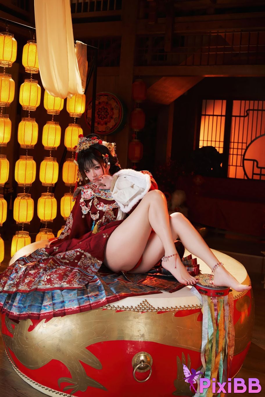 Cosplayer Axun kaOri new year photos PixiBB.COM 028