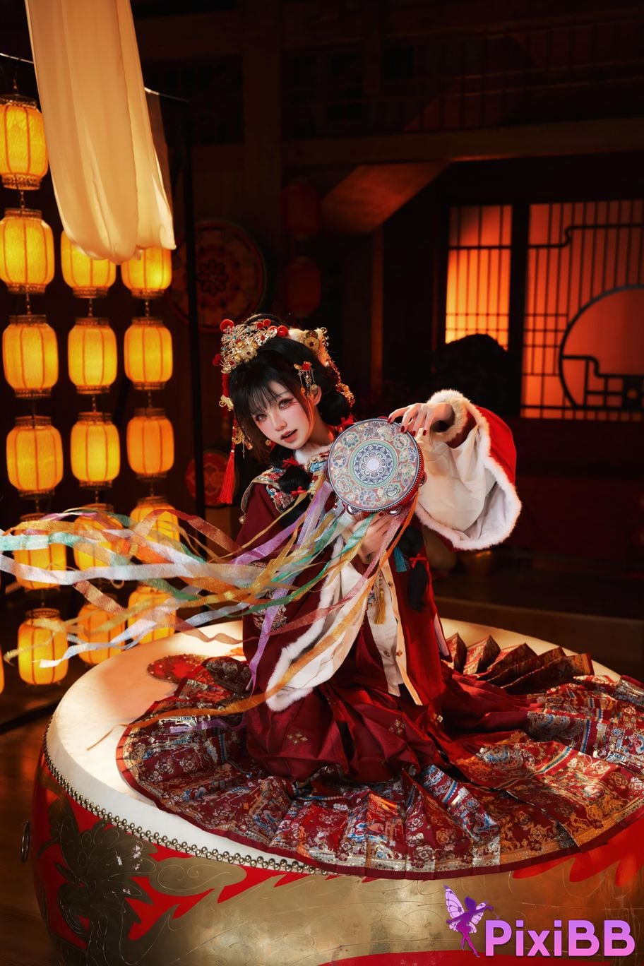 Cosplayer Axun kaOri new year photos PixiBB.COM 035