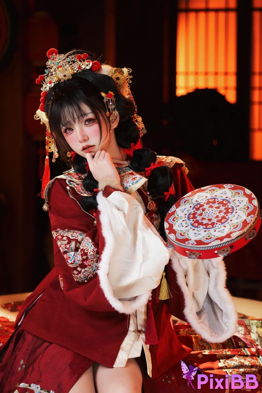 Cosplayer Axun kaOri new year photos PixiBB.COM 038