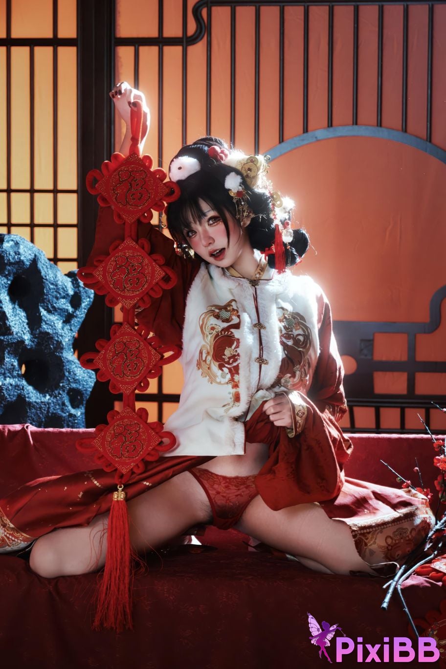 Cosplayer Axun kaOri new year photos PixiBB.COM 189