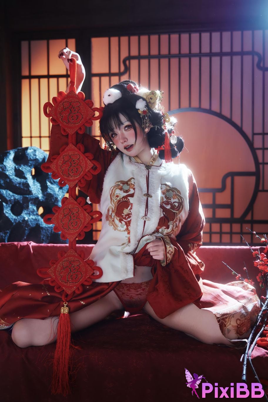 Cosplayer Axun kaOri new year photos PixiBB.COM 190