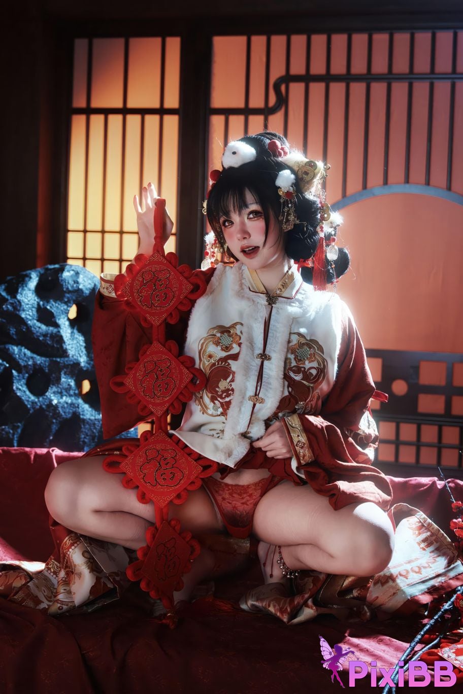 Cosplayer Axun kaOri new year photos PixiBB.COM 192