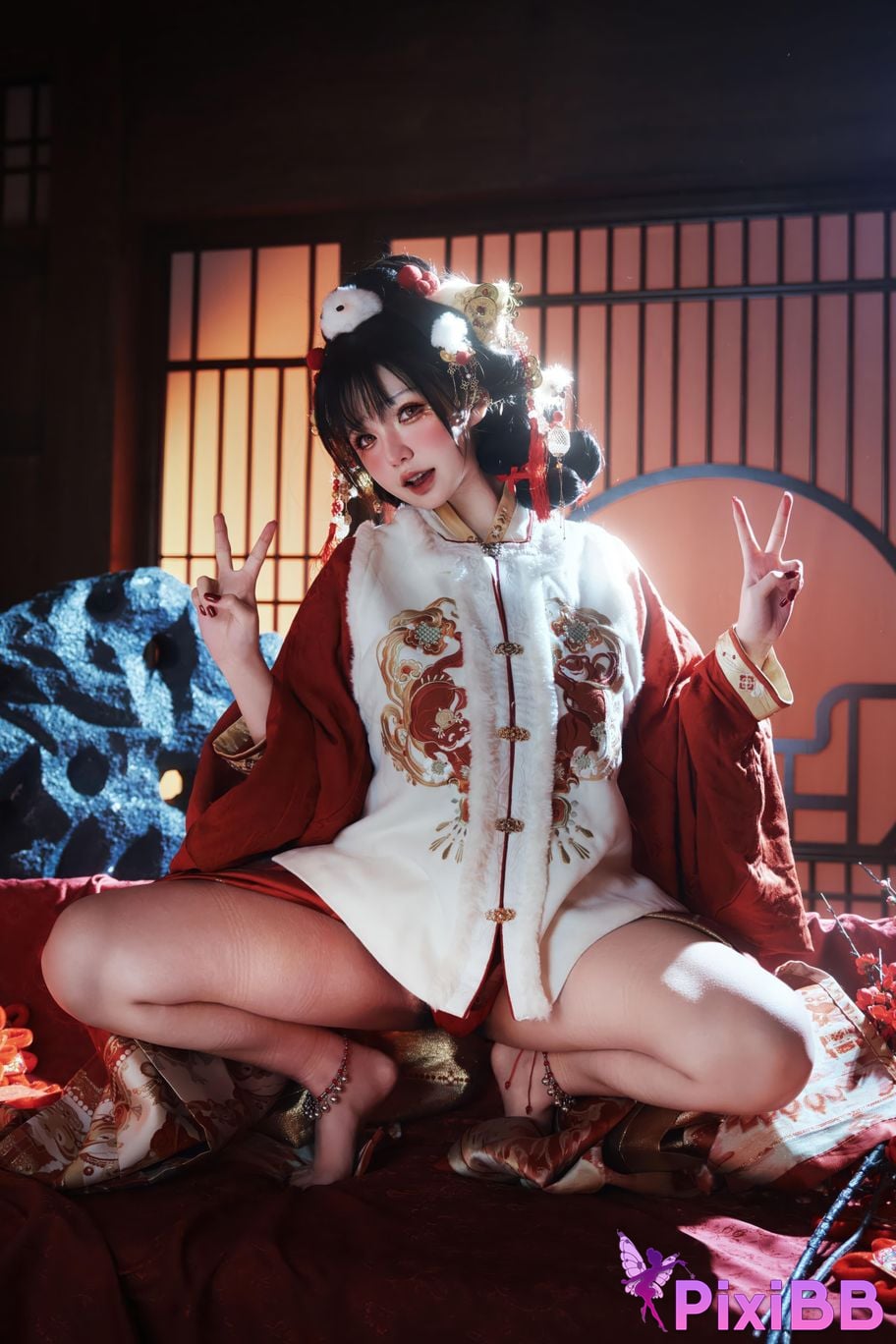 Cosplayer Axun kaOri new year photos PixiBB.COM 194