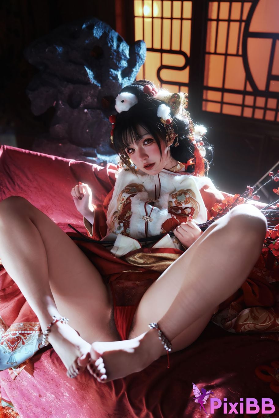 Cosplayer Axun kaOri new year photos PixiBB.COM 206