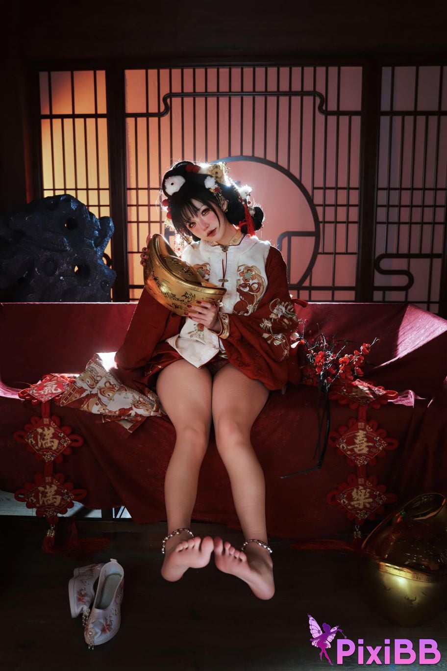 Cosplayer Axun kaOri new year photos PixiBB.COM 207