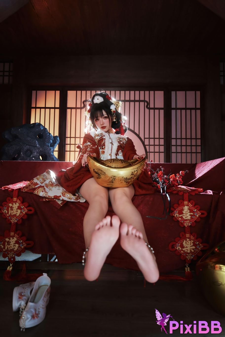 Cosplayer Axun kaOri new year photos PixiBB.COM 210