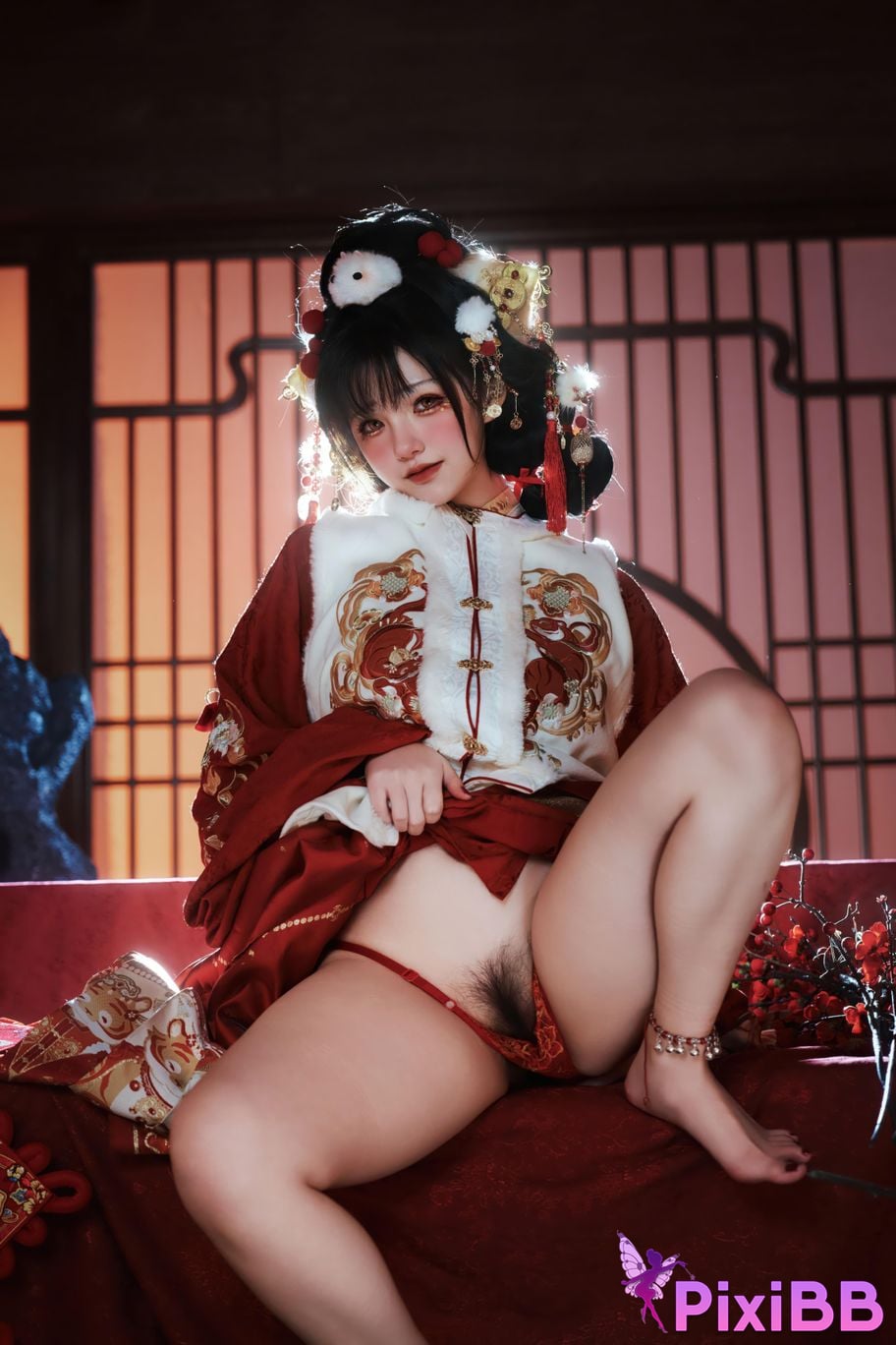 Cosplayer Axun kaOri new year photos PixiBB.COM 215