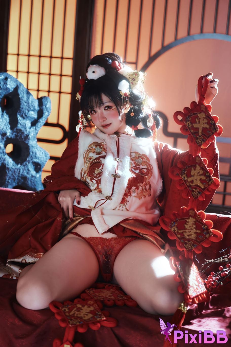 Cosplayer Axun kaOri new year photos PixiBB.COM 226