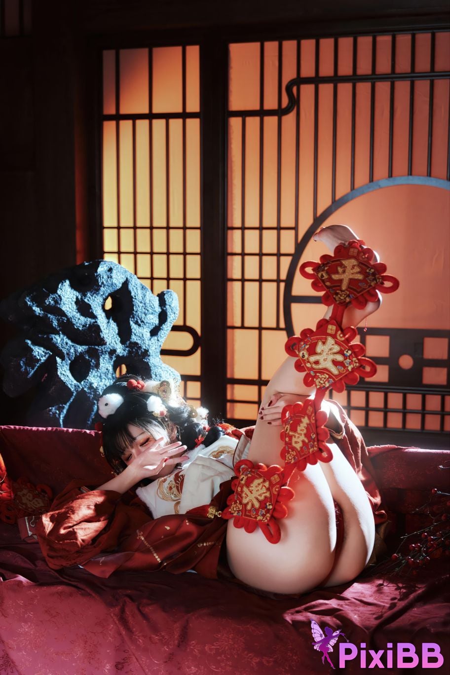 Cosplayer Axun kaOri new year photos PixiBB.COM 228