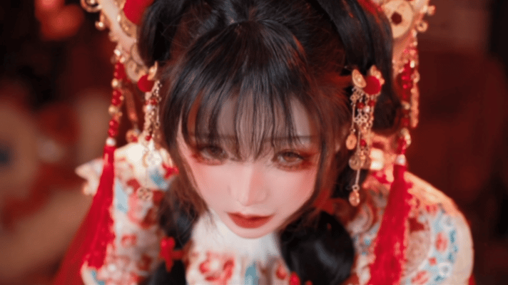 Cosplayer Axun kaOri new year photos PixiBB.COM 522