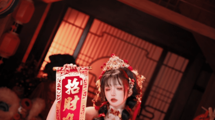 Cosplayer Axun kaOri new year photos PixiBB.COM 523