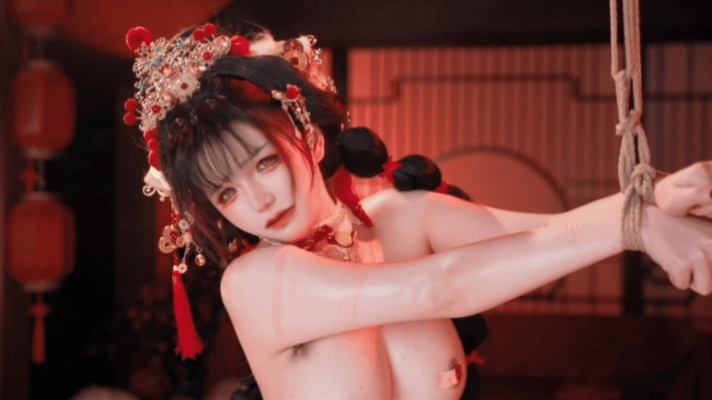 Cosplayer Axun kaOri new year photos PixiBB.COM 555