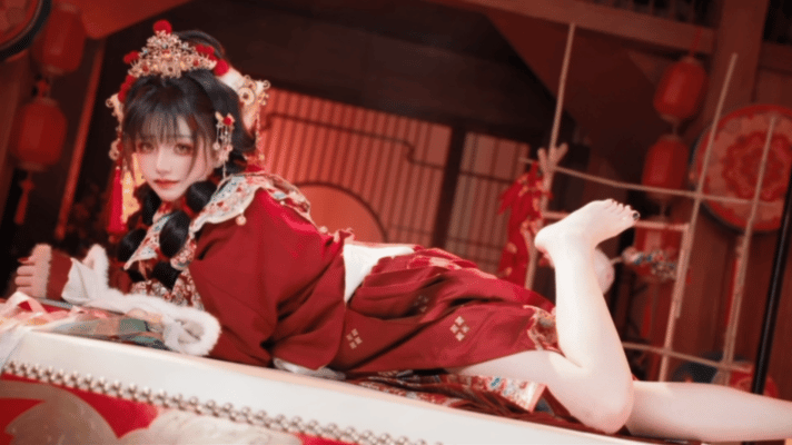 Cosplayer Axun kaOri new year photos PixiBB.COM 570