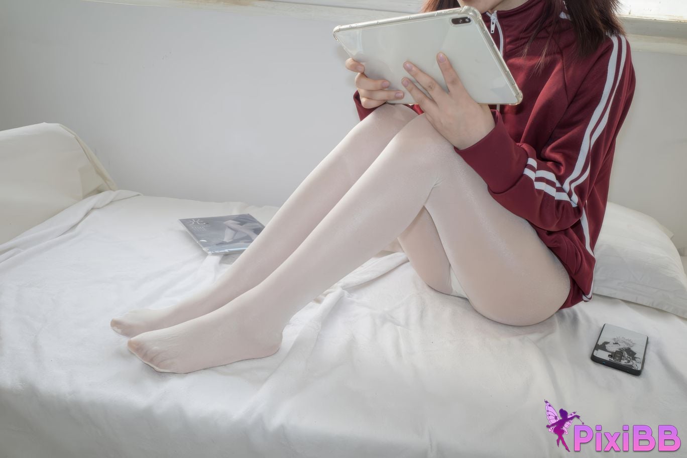 Photos of Senluo Consortium internal photos Saya 40D Sparkly Sherbin Socks PixiBB.COM 076