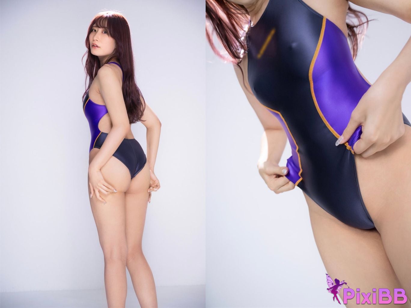 Japanese Idol Kasumi Tsukino First time undressing Amateur Kana Former race queen Nude photo collection PixiBB.COM 013