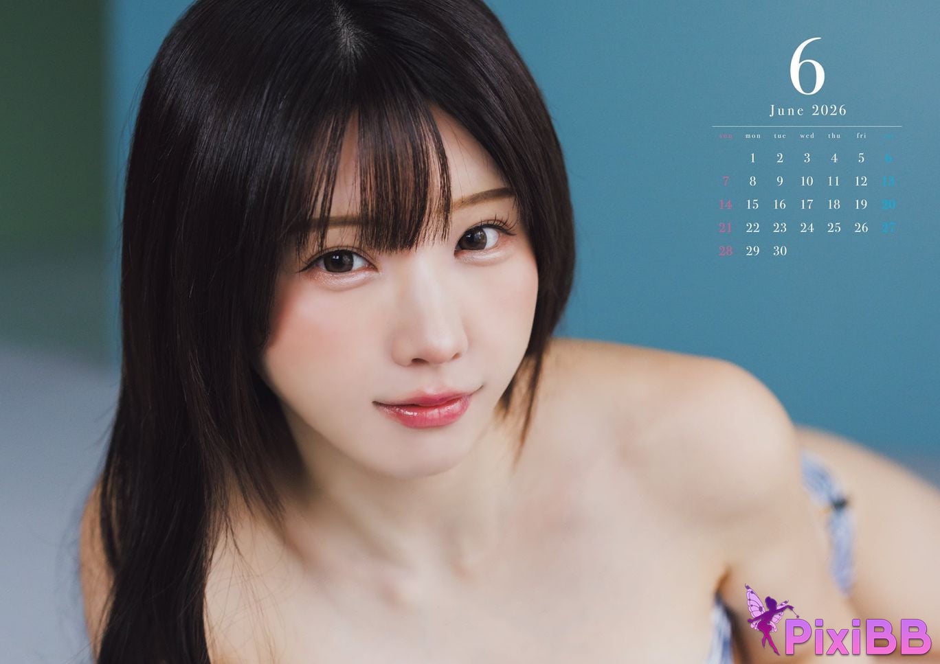 Japanese Idol Enako Calendar Book 2026.4 2027.3 Dian Zi Te Bie Ban PixiBB.COM 012