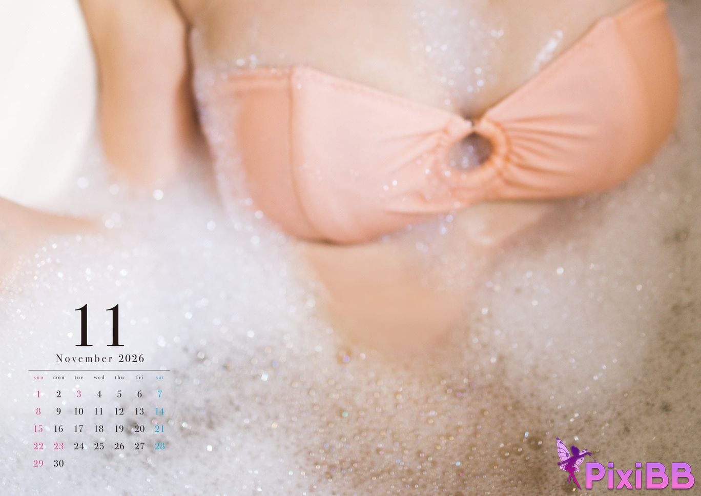 Japanese Idol Enako Calendar Book 2026.4 2027.3 Dian Zi Te Bie Ban PixiBB.COM 029