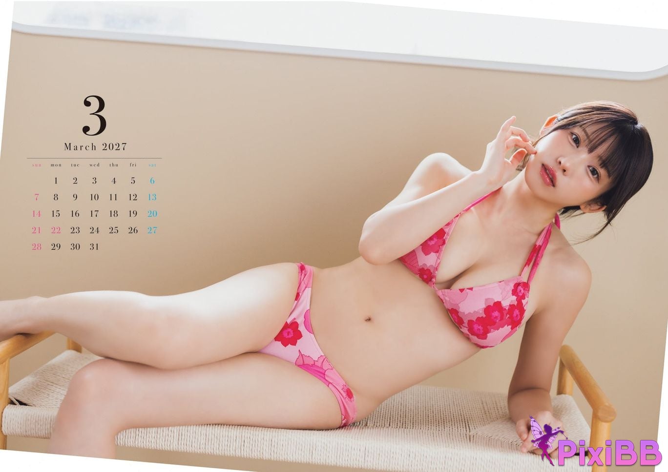 Japanese Idol Enako Calendar Book 2026.4 2027.3 Dian Zi Te Bie Ban PixiBB.COM 044