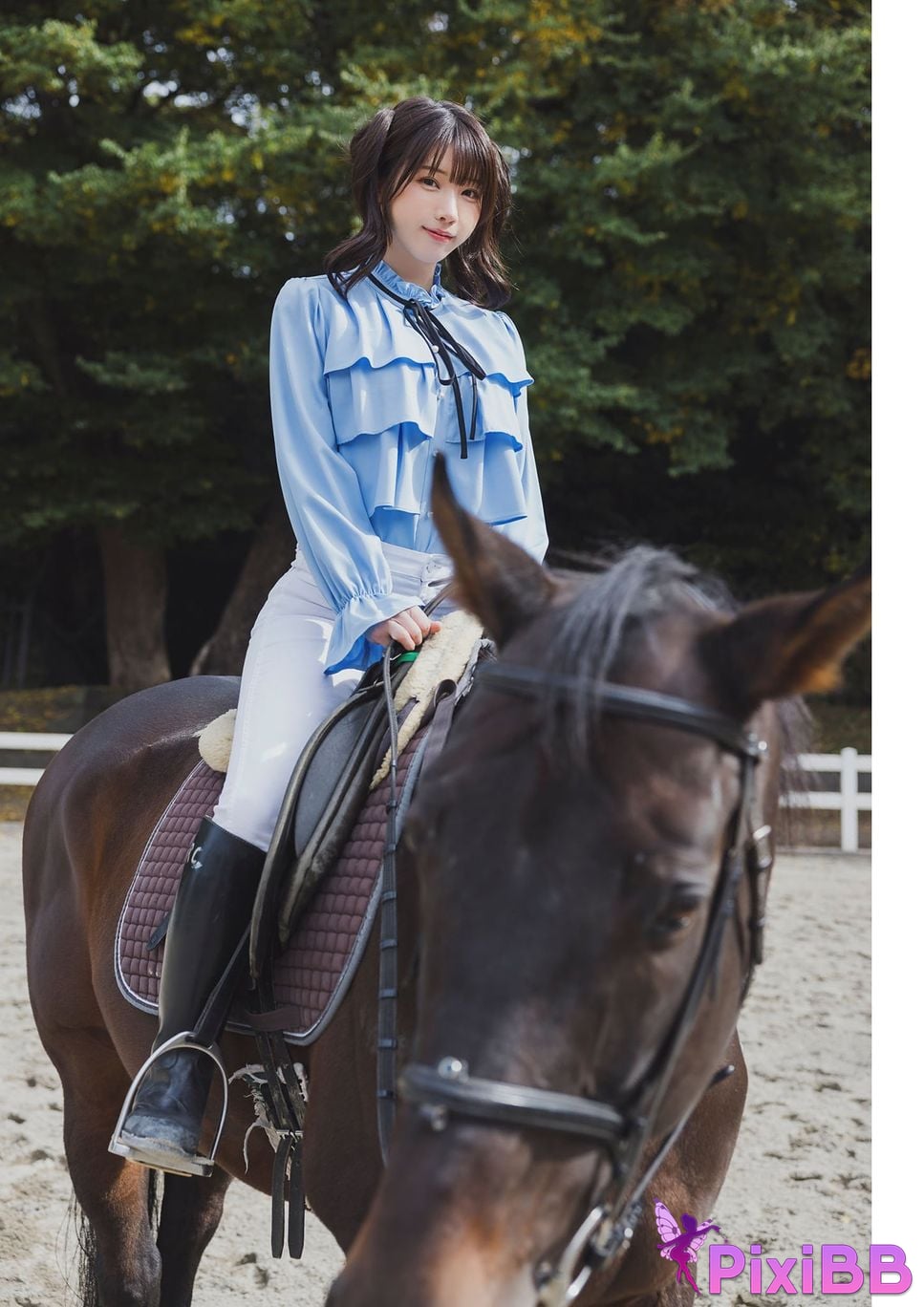 Japanese Idol Enako Calendar Book 2026.4 2027.3 Dian Zi Te Bie Ban PixiBB.COM 049