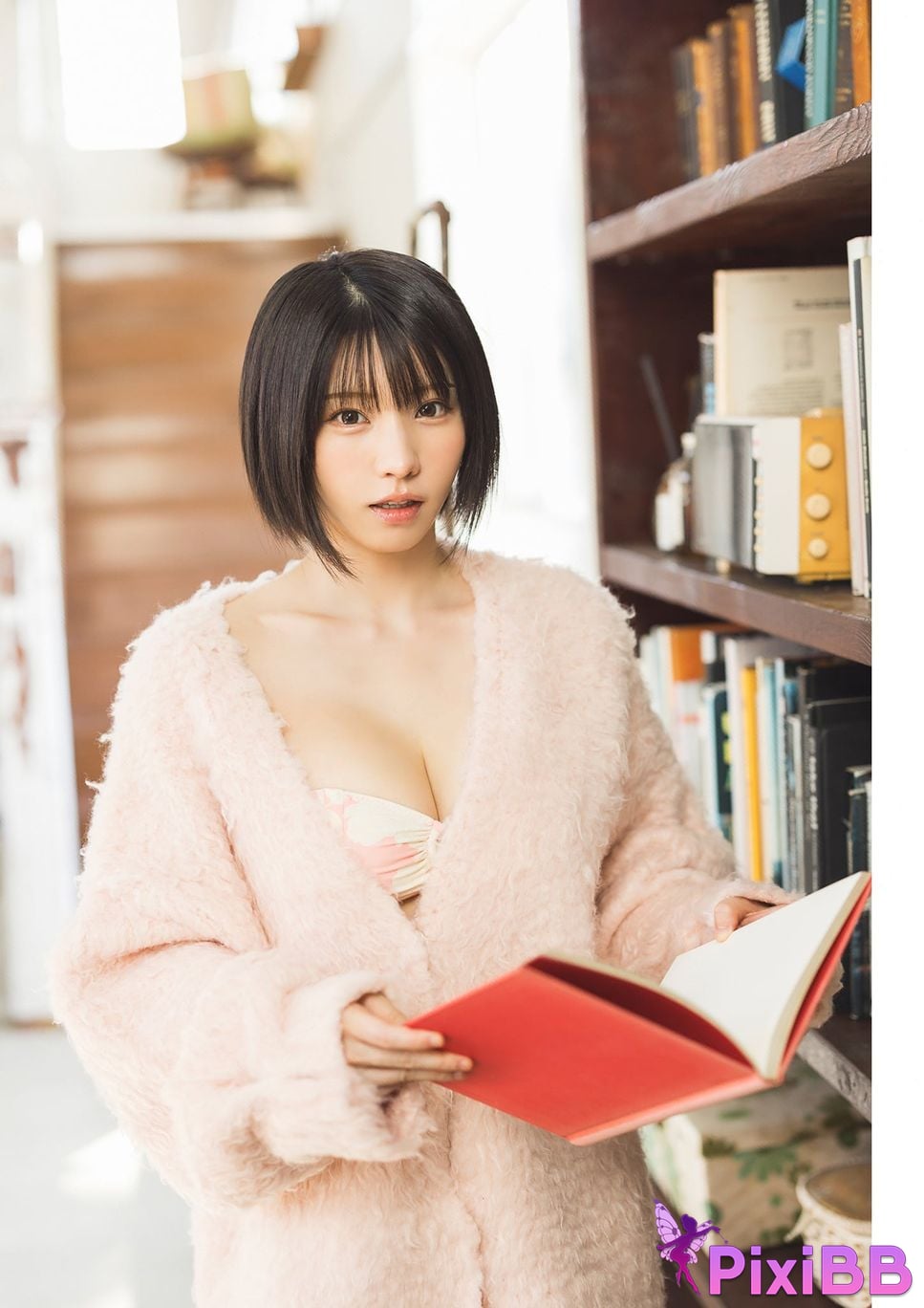 Japanese Idol Enako Calendar Book 2026.4 2027.3 Dian Zi Te Bie Ban PixiBB.COM 079