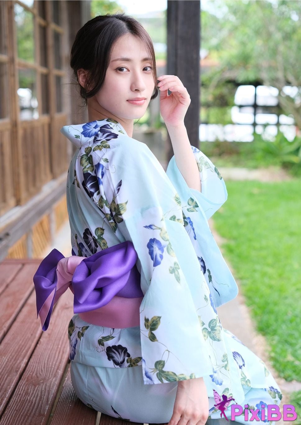 Japanese Idol Sumida Ayano Digital exclusive YJ PHOTO BOOK NEXT Photo book With Me and You the meaning of flower PixiBB.COM 024