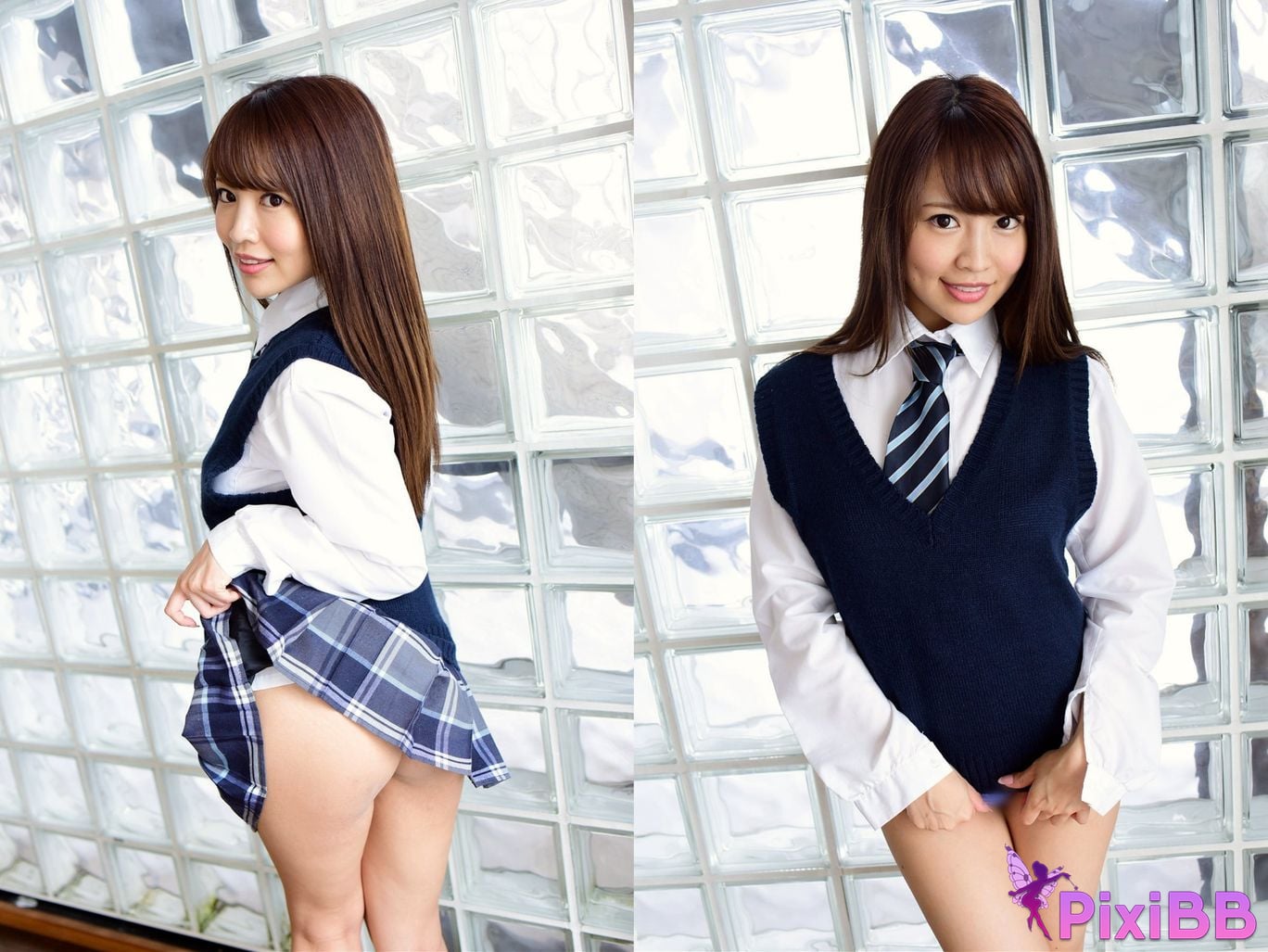 Japanese Idol Yuki Mashiro adult privilege Embarrassing pose with pure white body PixiBB.COM 032