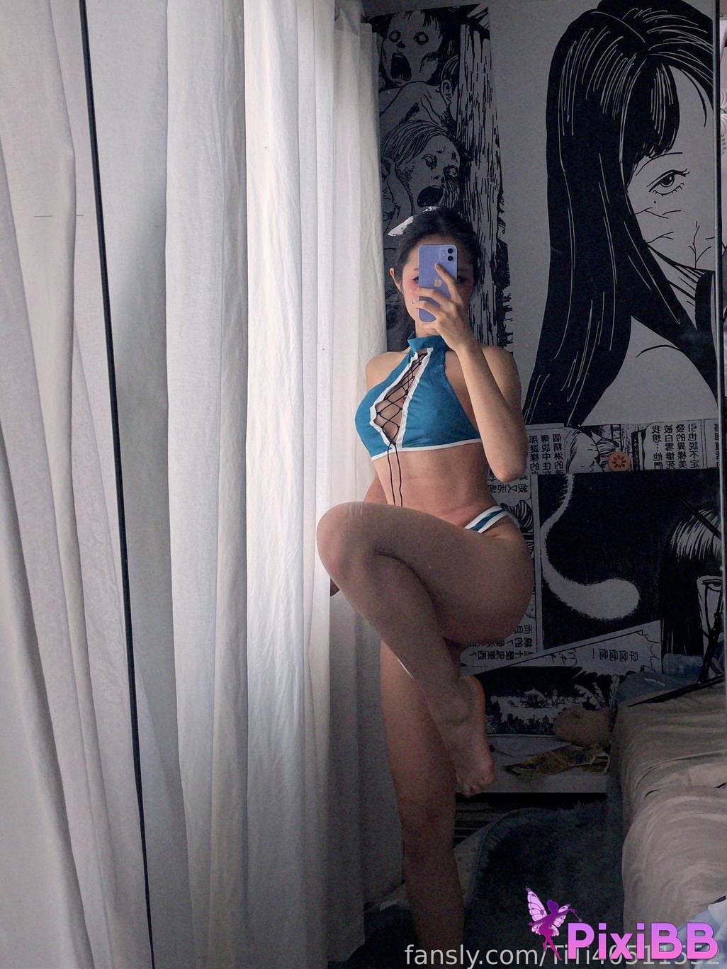 Cosplayer Titanium alloy TiTi Kitana PixiBB.COM 026