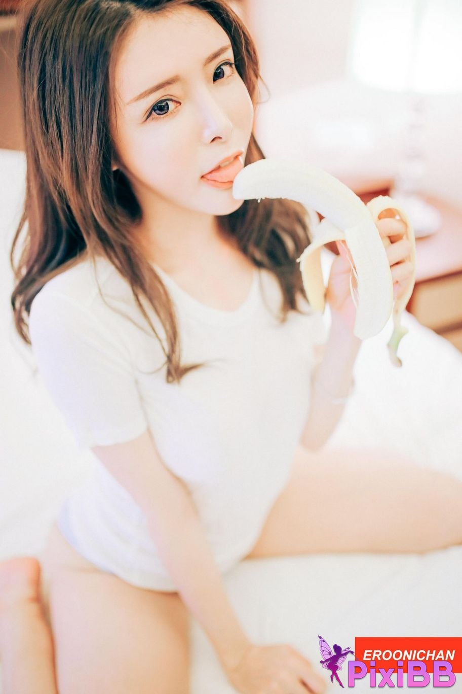 Cosplayer Autumn and Corgi EROONICHAN CUTE photo collection PixiBB.COM 016