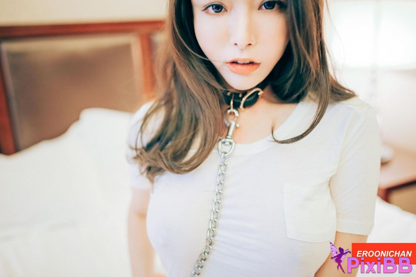 Cosplayer Autumn and Corgi EROONICHAN CUTE photo collection PixiBB.COM 025