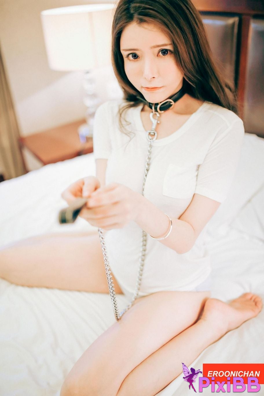 Cosplayer Autumn and Corgi EROONICHAN CUTE photo collection PixiBB.COM 049