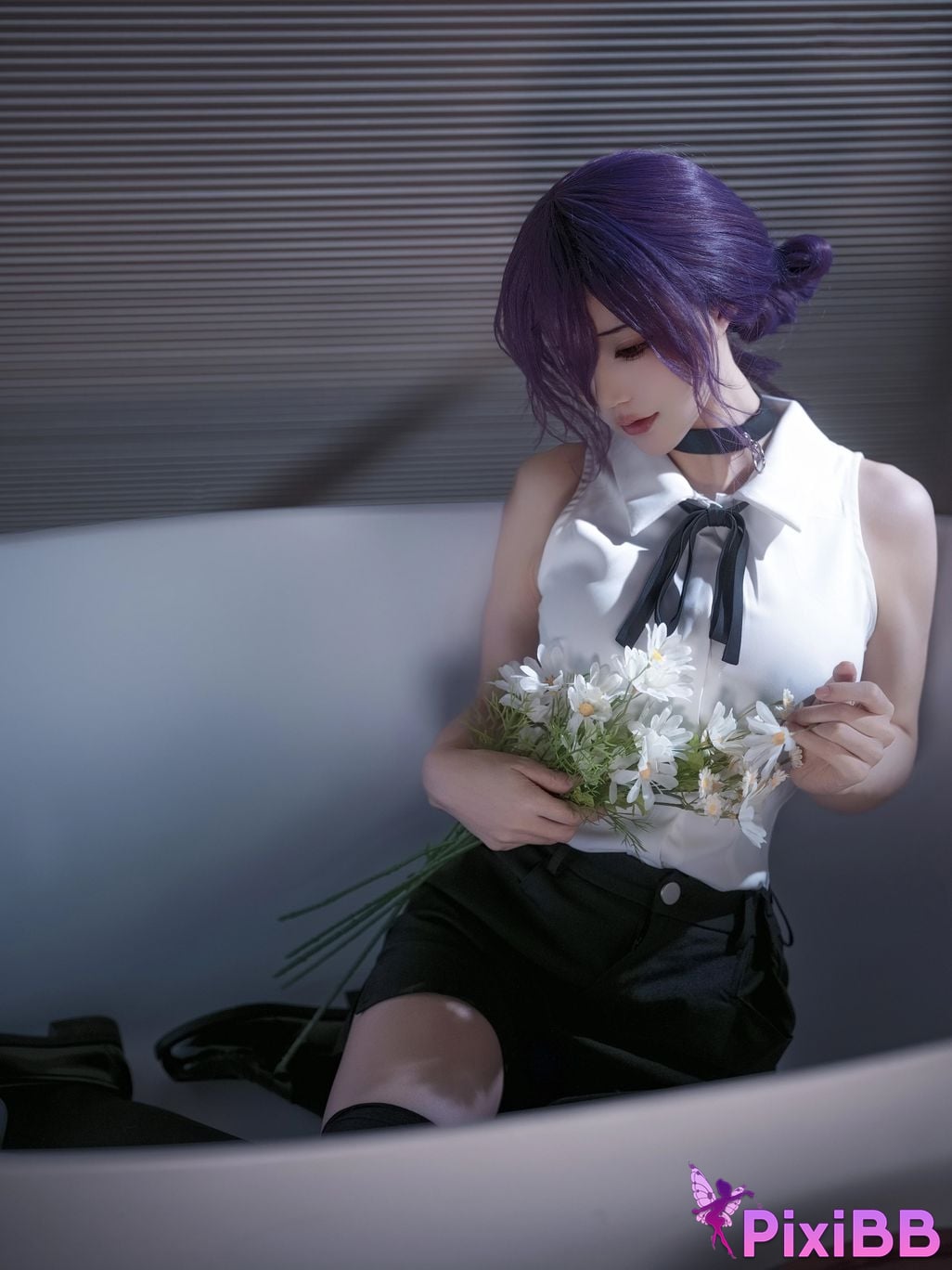 Cosplayer small store chiyo w Patreon subscription chain saw man Lesse PixiBB.COM 006