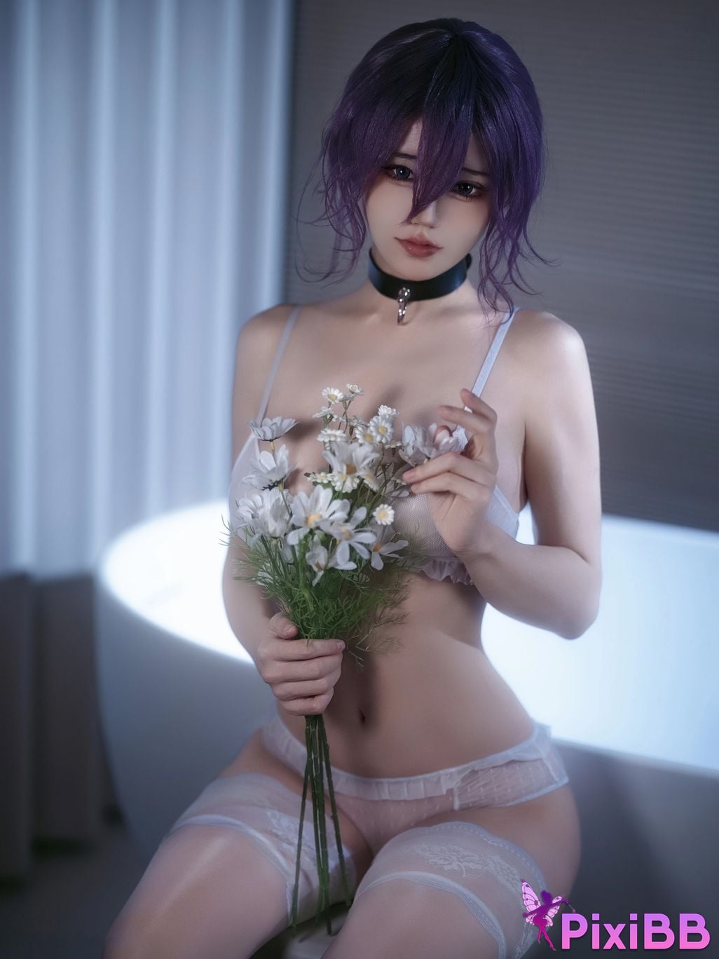 Cosplayer small store chiyo w Patreon subscription chain saw man Lesse PixiBB.COM 010