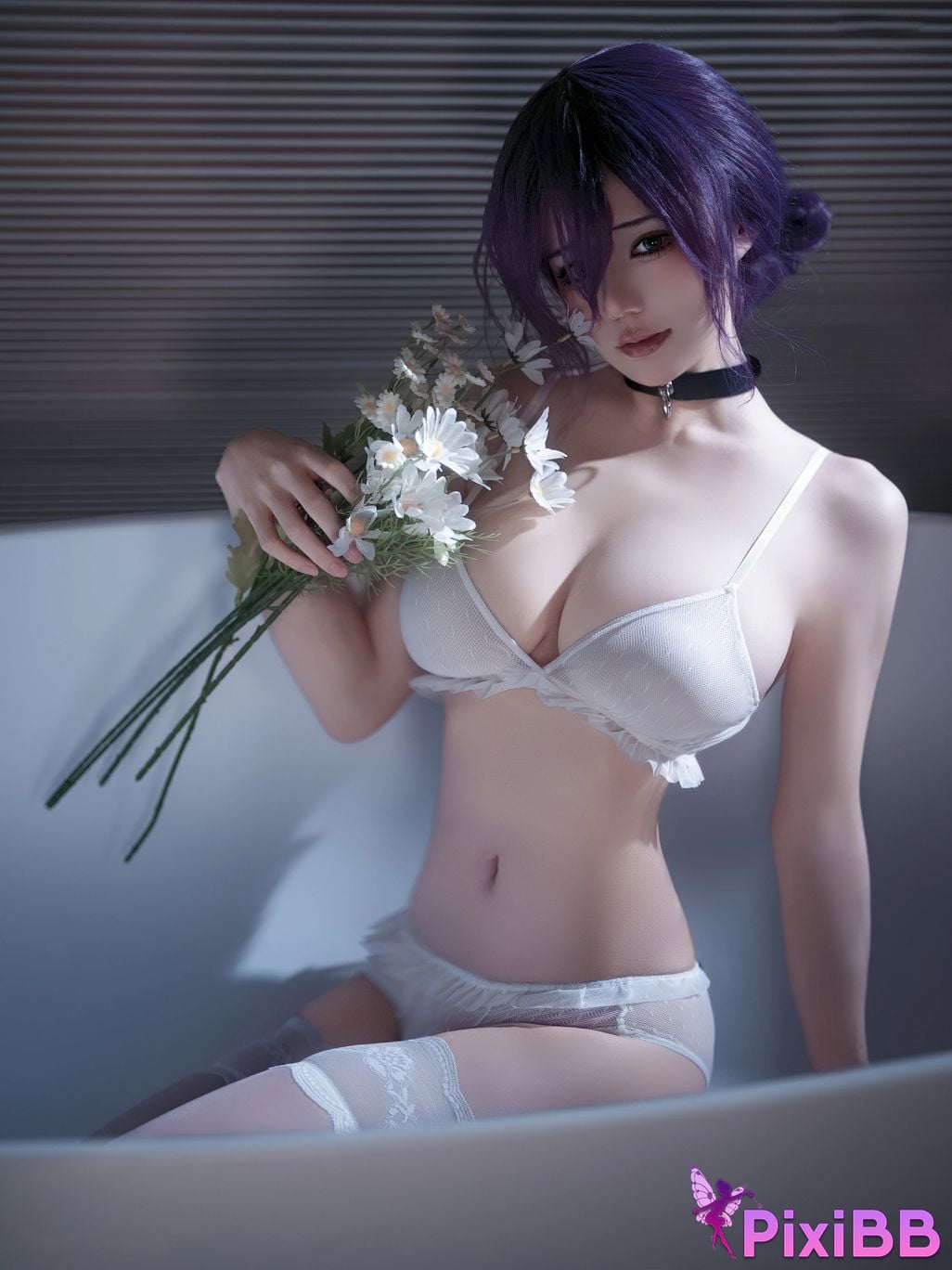 Cosplayer small store chiyo w Patreon subscription chain saw man Lesse PixiBB.COM 015