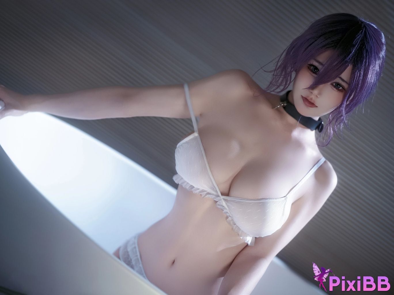 Cosplayer small store chiyo w Patreon subscription chain saw man Lesse PixiBB.COM 022