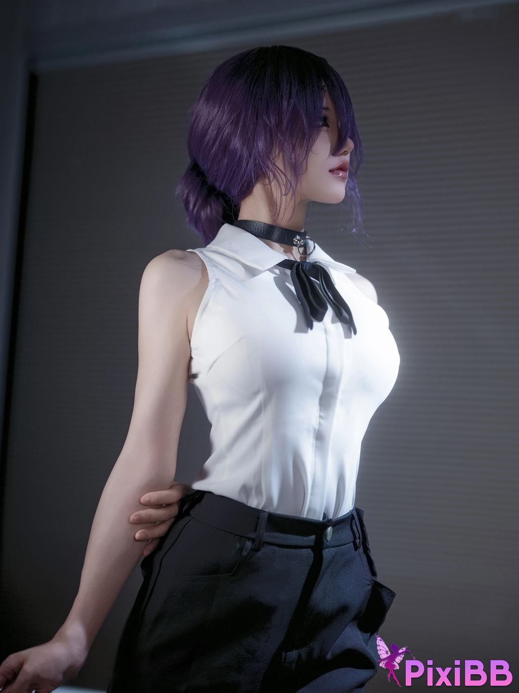 Cosplayer small store chiyo w Patreon subscription chain saw man Lesse PixiBB.COM 029