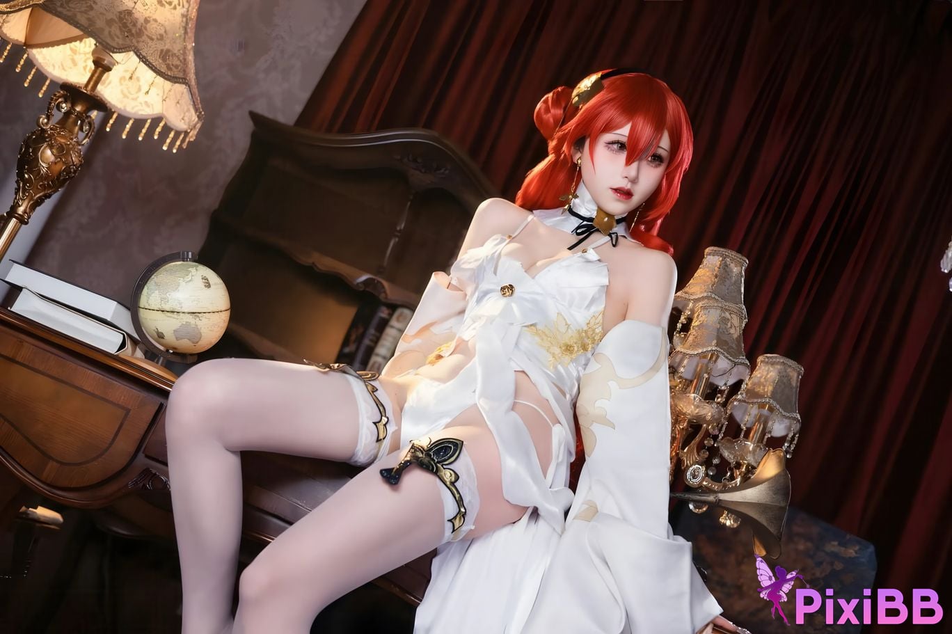 Cosplayer Shuangmu Fusu Collapse Star Dome Railway Himeko PixiBB.COM 003