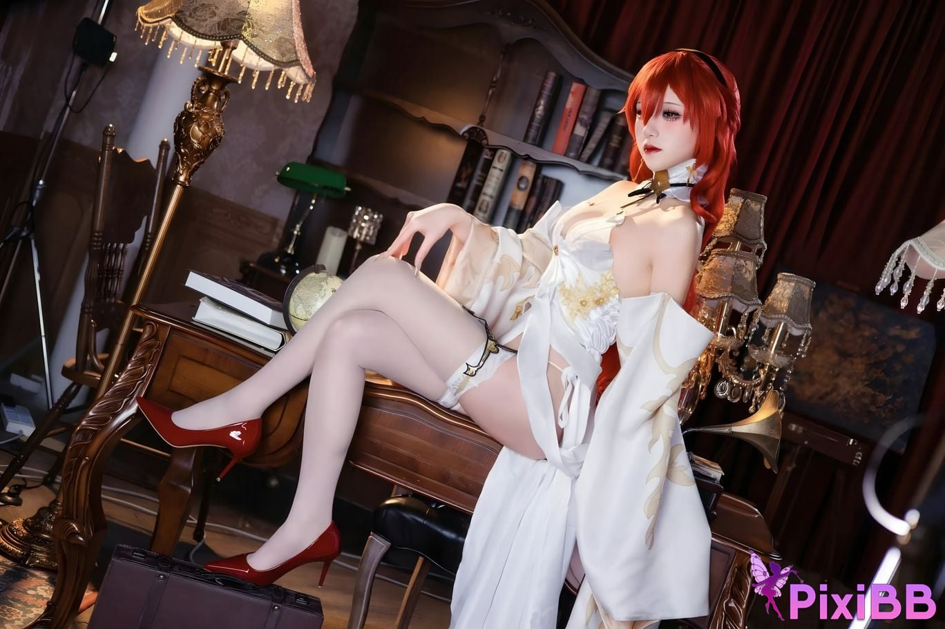 Cosplayer Shuangmu Fusu Collapse Star Dome Railway Himeko PixiBB.COM 004