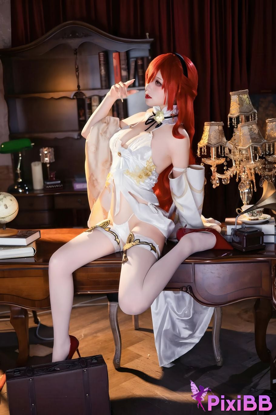 Cosplayer Shuangmu Fusu Collapse Star Dome Railway Himeko PixiBB.COM 008