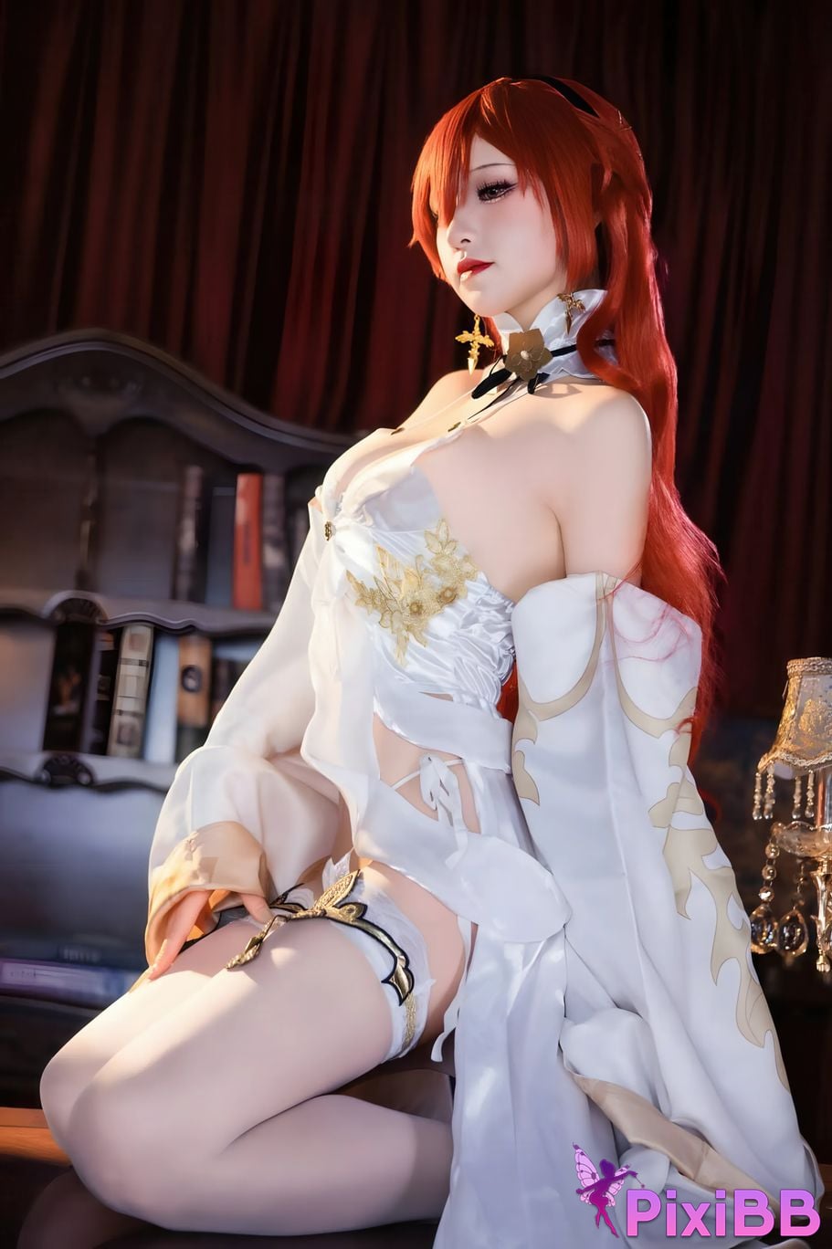 Cosplayer Shuangmu Fusu Collapse Star Dome Railway Himeko PixiBB.COM 010