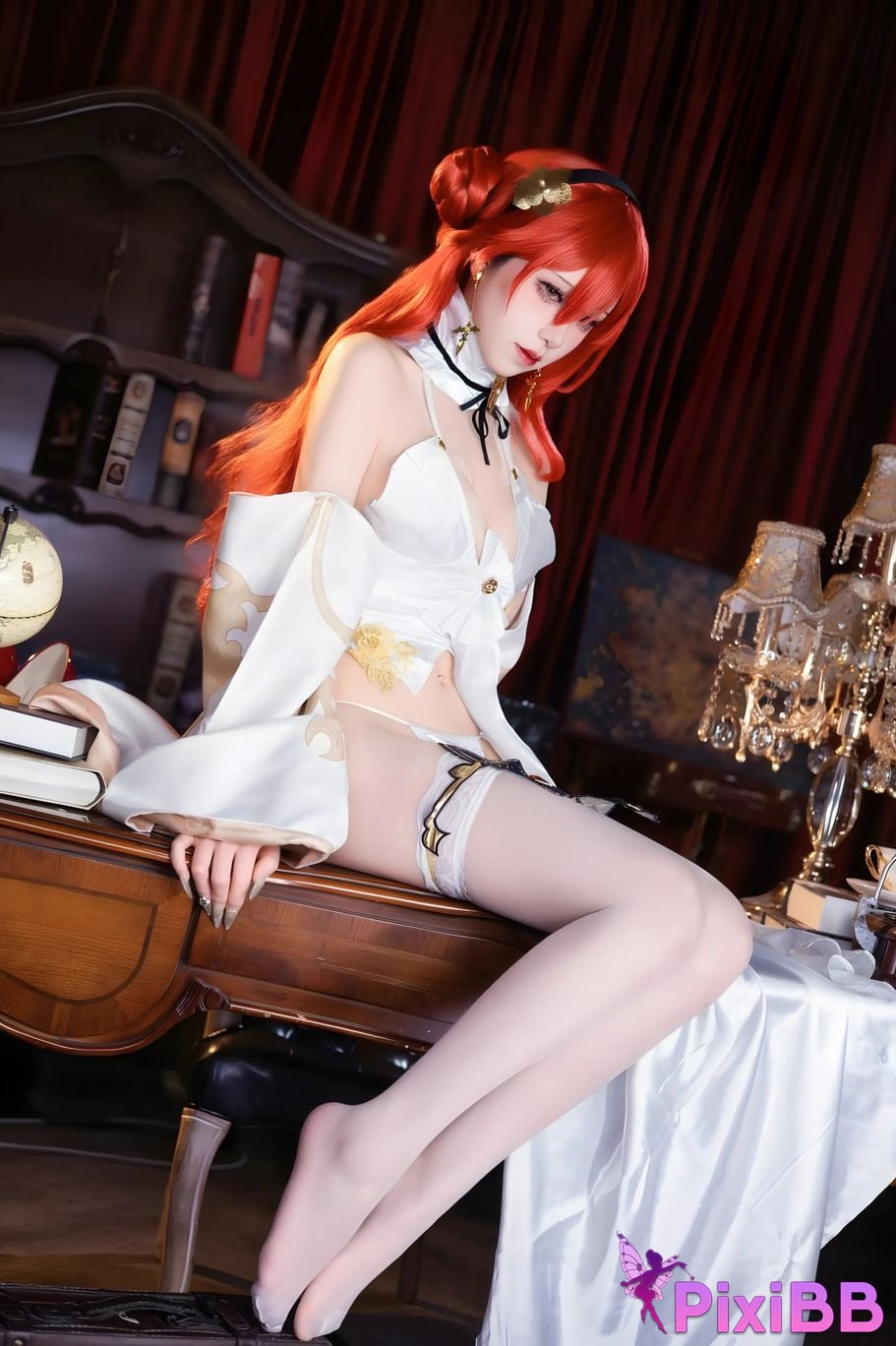 Cosplayer Shuangmu Fusu Collapse Star Dome Railway Himeko PixiBB.COM 013