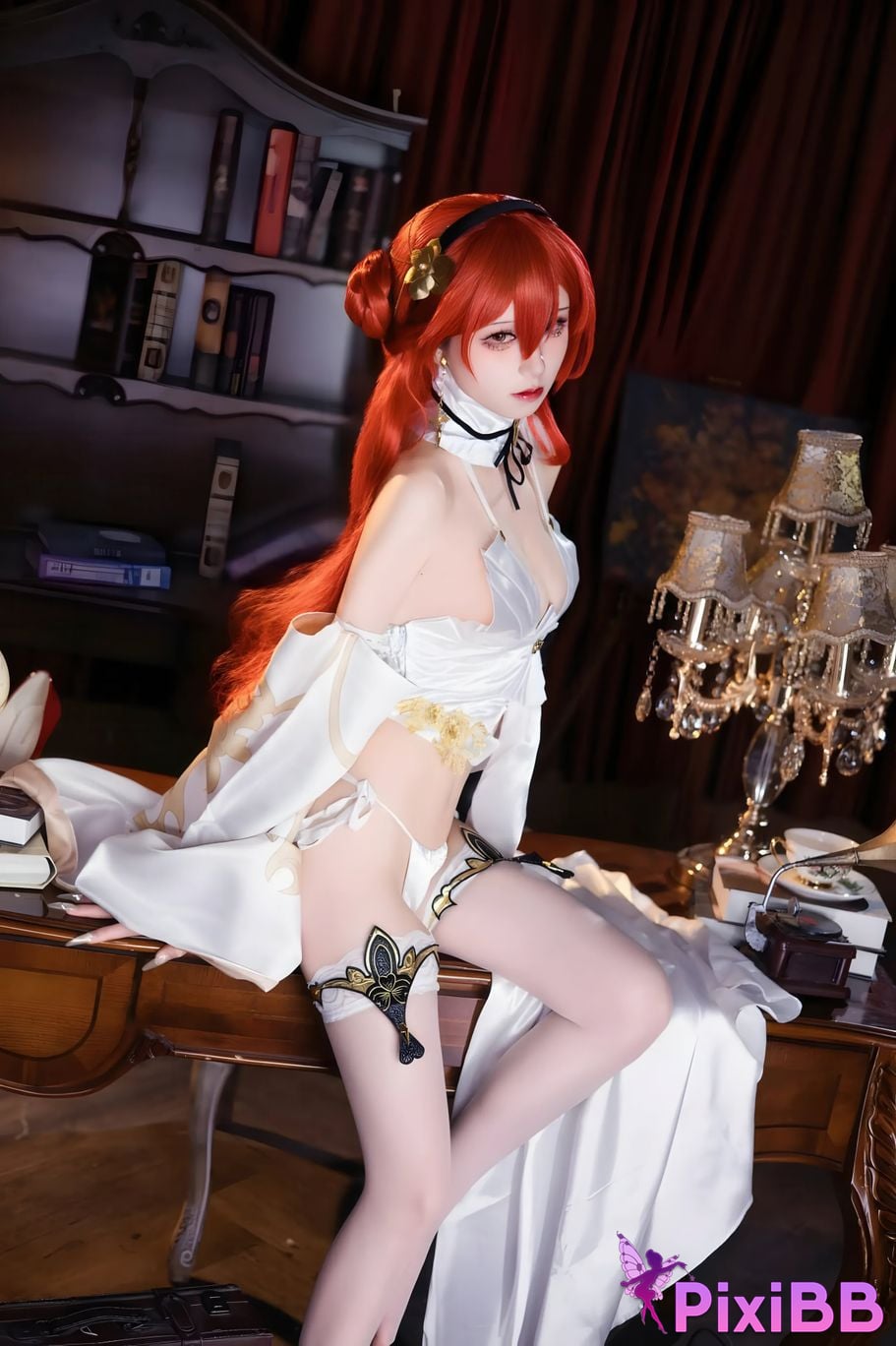 Cosplayer Shuangmu Fusu Collapse Star Dome Railway Himeko PixiBB.COM 015